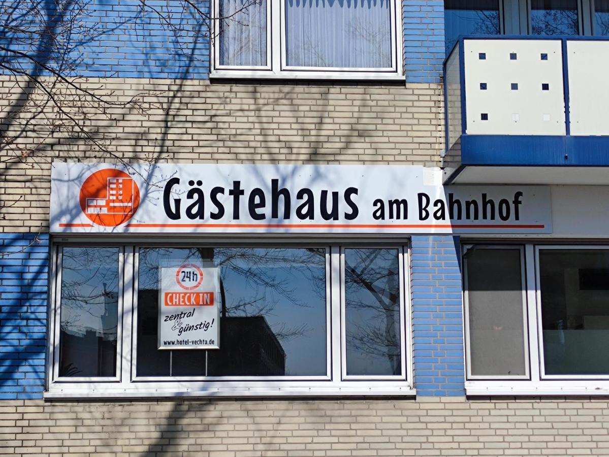 Gaestehaus Am Bahnhof, Self-Check-In Vechta Kültér fotó